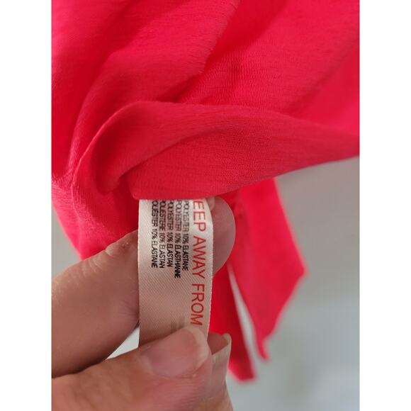 We The Free Women's Hot Pink‎ Flowy Athletic Tank Top - L #17 - Picture 5 of 6